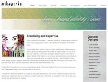 Tablet Screenshot of mikaworks.com